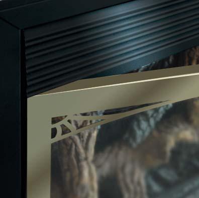 Fine details are designed in every aspect of Napoleon fireplaces.