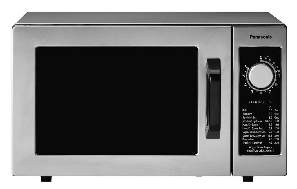 Owner's Manual Commercial Microwave Ovens Model No.