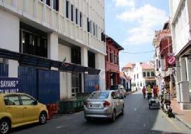 It is where the key economic activities for Melaka City located.