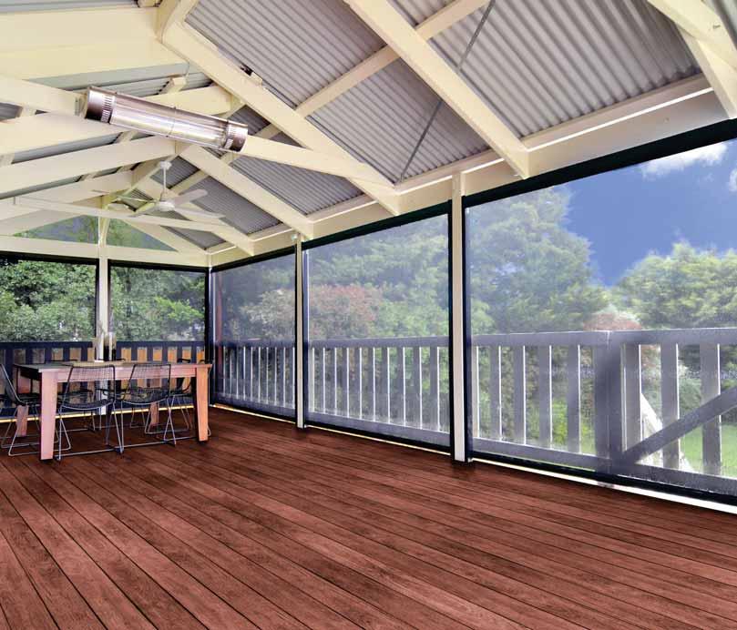 OUTDOOR BLINDS & AWNINGS Whether protecting against the sun s UV
