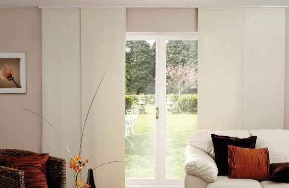 PANEL BLINDS Panel blinds are a versatile and contemporary window treatment.