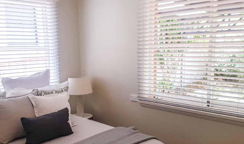 WOOD & FAUXWOOD BLINDS Wood Blinds are a popular option as they work for any room and are easy to operate and maintain.