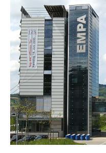EMPA & EMPA Testmaterialien AG EMPA Swiss Federal Institute for Material Testing and Research 3 locations, 816 staff members belongs to the Swiss Federal Institute of Technology (ETH) St.