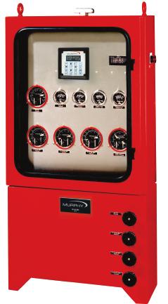 Section 50) Basic Shutdown/Autostart Panel Featuring The CenturionTM Controller Basic Shutdown Panel Featuring The TTD Annunciator A hybrid of annunciator and compressor controller TM