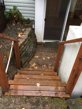 1. Stair Exterior Stairs Steps appeared uniform. Handrail not graspable.