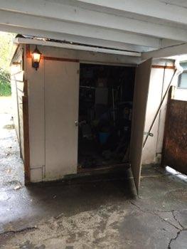 1. Condition Detached Garage Walls and ceilings appeared in good