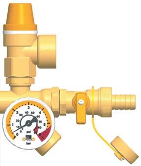 4 Commissioning [specialist] 4.3 Flushing and filling 1. Put the flush and fill station into operation and flush the solar installation for at least 15 minutes. 2.