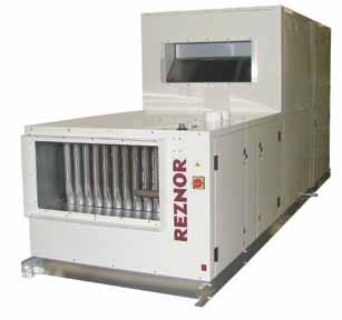 PREEVA Series GAS FIRED HEATING, VENTIATIN AND CING UNITS Introduction The Reznor PREEVA is a new generation of gas fired air heaters to provide combined heating and ventilation with optional cooling.