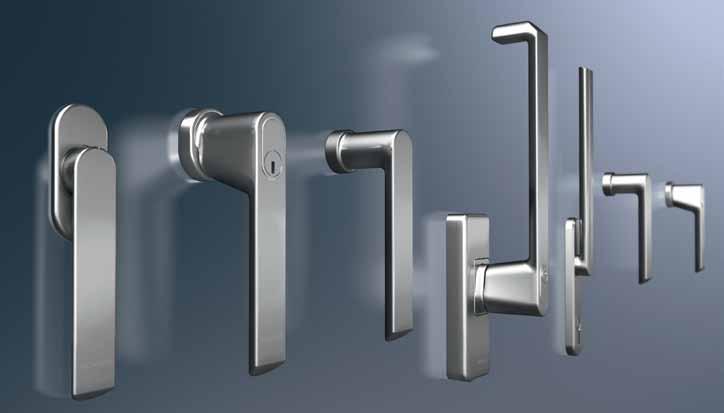 30 Schueco Handles, colours and finishes Design-in your style with Schueco handles Minimalist design and a range of finishes give Schueco handles for windows and sliding doors their timeless appeal