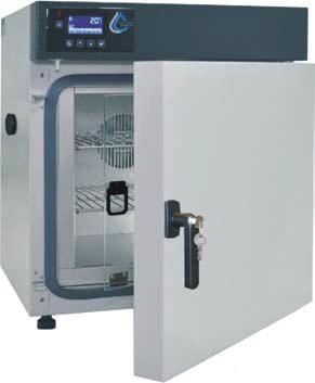 rying ovens, incubators, cooled incubators Control panel active loop function current segment number operating status (heating/cooling) LC graphic display alarms or malfunction
