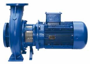 Design LM Volute Casing Pumps LS: m Extension of the performance range of model LN/L m Horizontal design according to ISO