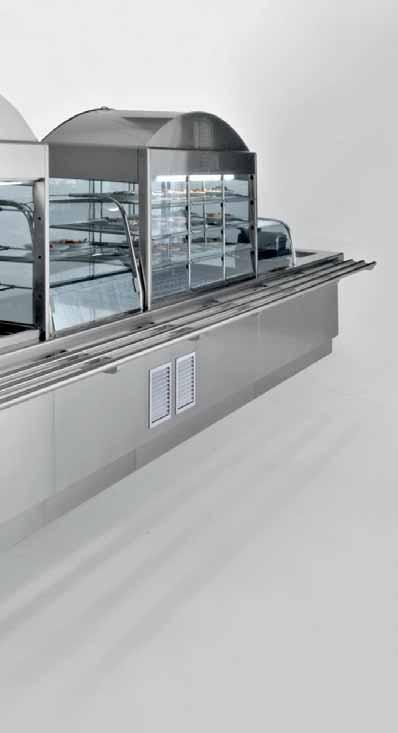 SELF 800 THE CHOICE When capacity matters SELF 800 is composed of a series of especially spacious self-supporting structure modules. All of the elements are designed to be easily joined in line.