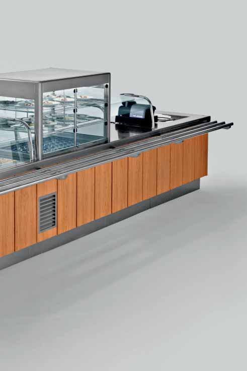 SELF 800 TECHNICAL CHARACTERISTICS The range The range of Self 800 elements is divided into three main groups which can easily be assembled in line: Heated elements (page 6/9); Refrigerated