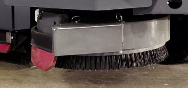 D E Widen the cleaning path from 40 up to 56 inches / 1,020 to 1,420 mm Achieve superior