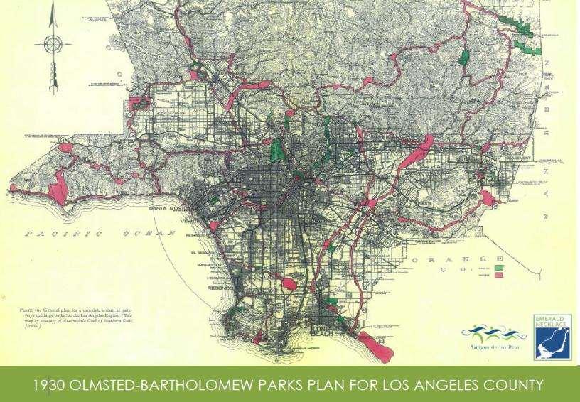 Los Angeles County: From the Mountains to the Sea, Forest to Ocean Throughout a century and a half of urban growth, LA and the surrounding region
