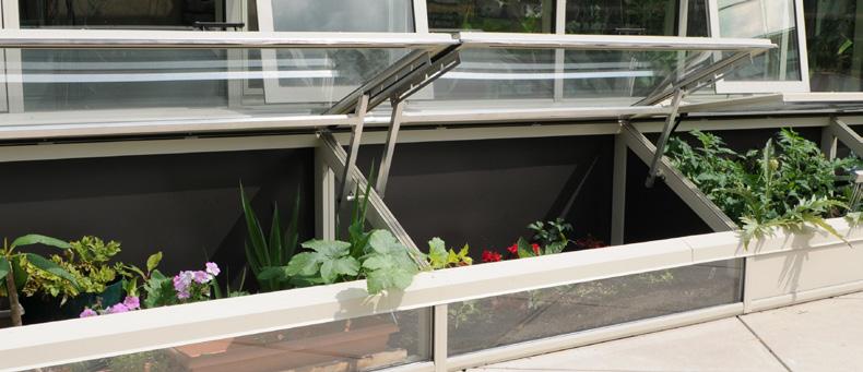 COLD FRAMES Cold Frames are one of the oldest forms of greenhouses. A Cold Frame is essentially a glass box with aluminum framing and a lid.