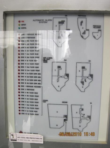 DESIGNERS GUIDE Firefighting operations on fire alarm panels Master index panel Each building should have its own index panel even if a single fire alarm system serves several buildings.
