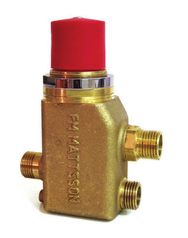 9230-8070 Pressure Balanced Thermostatic Mixing Valve Product 9230-8070 PBTMV concealed raw 9230-8070 PB Thermostatic Mixing Valve Pressure (kpa) Flow Table Product 9230-8071 PBTMV complete with