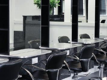 was requested by the school to design, manufacture and install a leading hair salon by