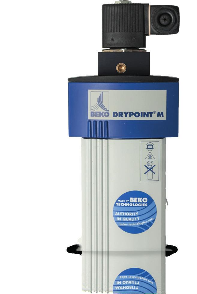 DRYPOINT M PLUS with purge-air shut-off option for increasing energy efficiency.
