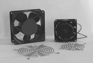Fan Kits Filter Fan Grills Mounts easily with 4 screws using the template provided. All mounting hardware included. Standard 80mm/3.15" and 120mm/ 4.