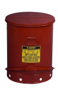 09700 Oily Waste Can, 80L, foot-operated