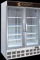 89 units / 24 hrs Tropicalized at 43 0 C Right hand hinged reversible door Sealed drawers - prevent frost loss from open door Upto 80 mm thick insulation Environment friendly CFC free refrigerant