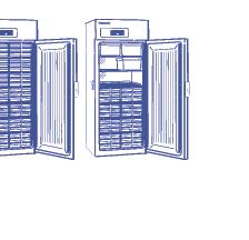 Sampe storage freezer bins: For a Panasonic 30ºC & ºC freezers a wide variety of storage soutions are avaiabe.