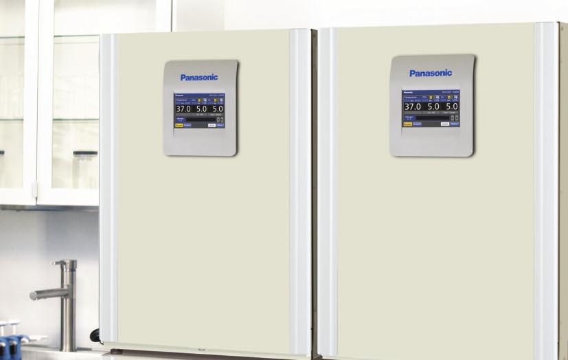 ULTRAVIOLET LIGHT AND COPPER ENRICHED STAINLESS STEEL INTERIOR REDUCE THE CHANCE OF CONTAMINATION To further prevent contamination in the incubator, Panasonic implemented a unique SafeCell