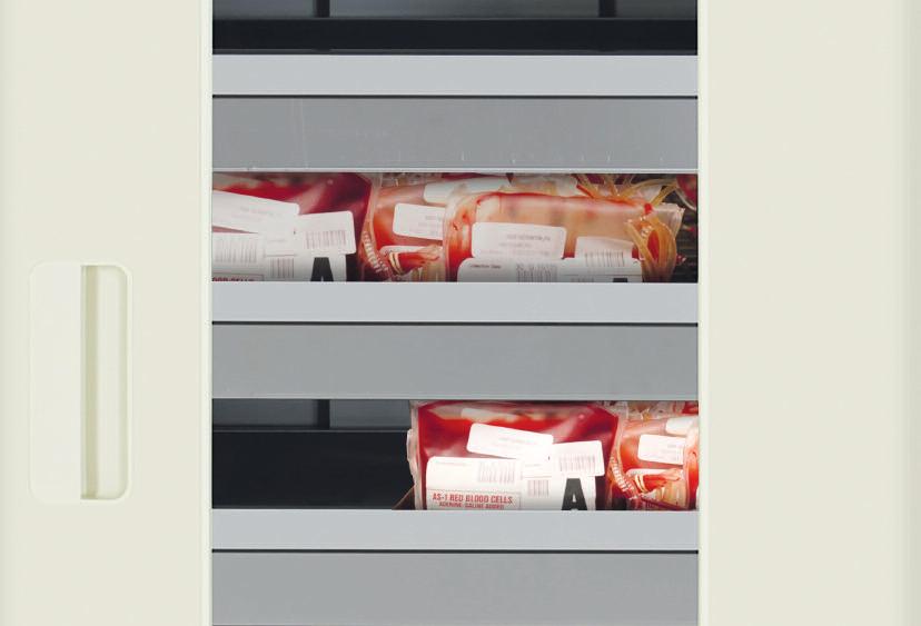 BLOOD BANK REFRIGERATORS Panasonic Blood Bank Refrigerators provide the ideal +4ºC environment for safe and reliable storage of whole blood.