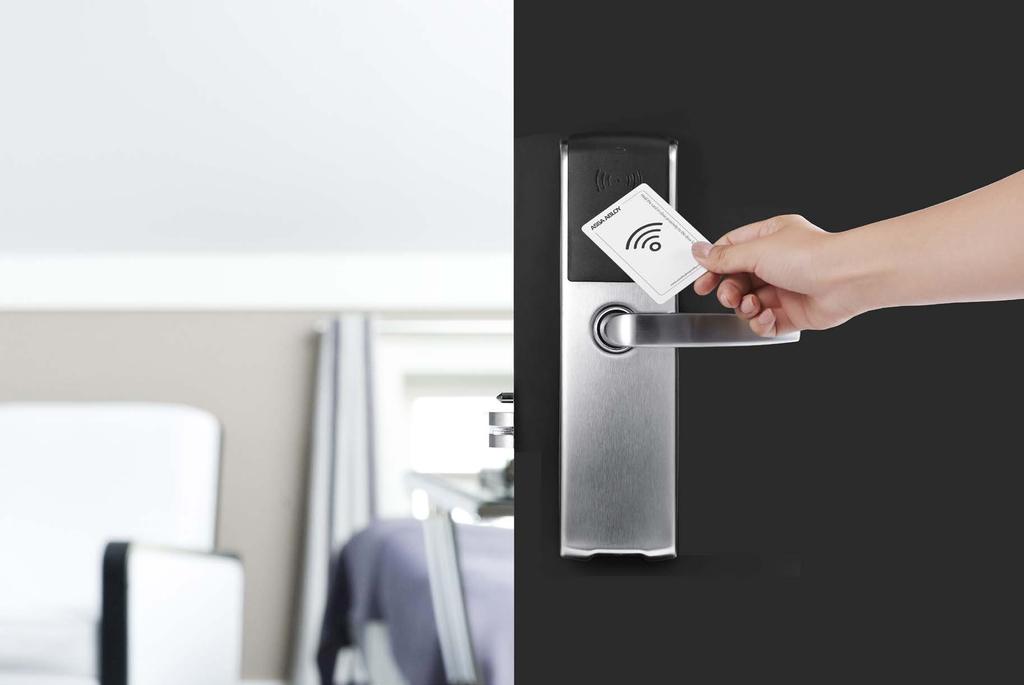 Electronic Locks VingCard Flex With VingCard Flex you are provided with a robust RFID lock that is specially developed for upgrading properties from Timelox S-series installations to the newest RFID
