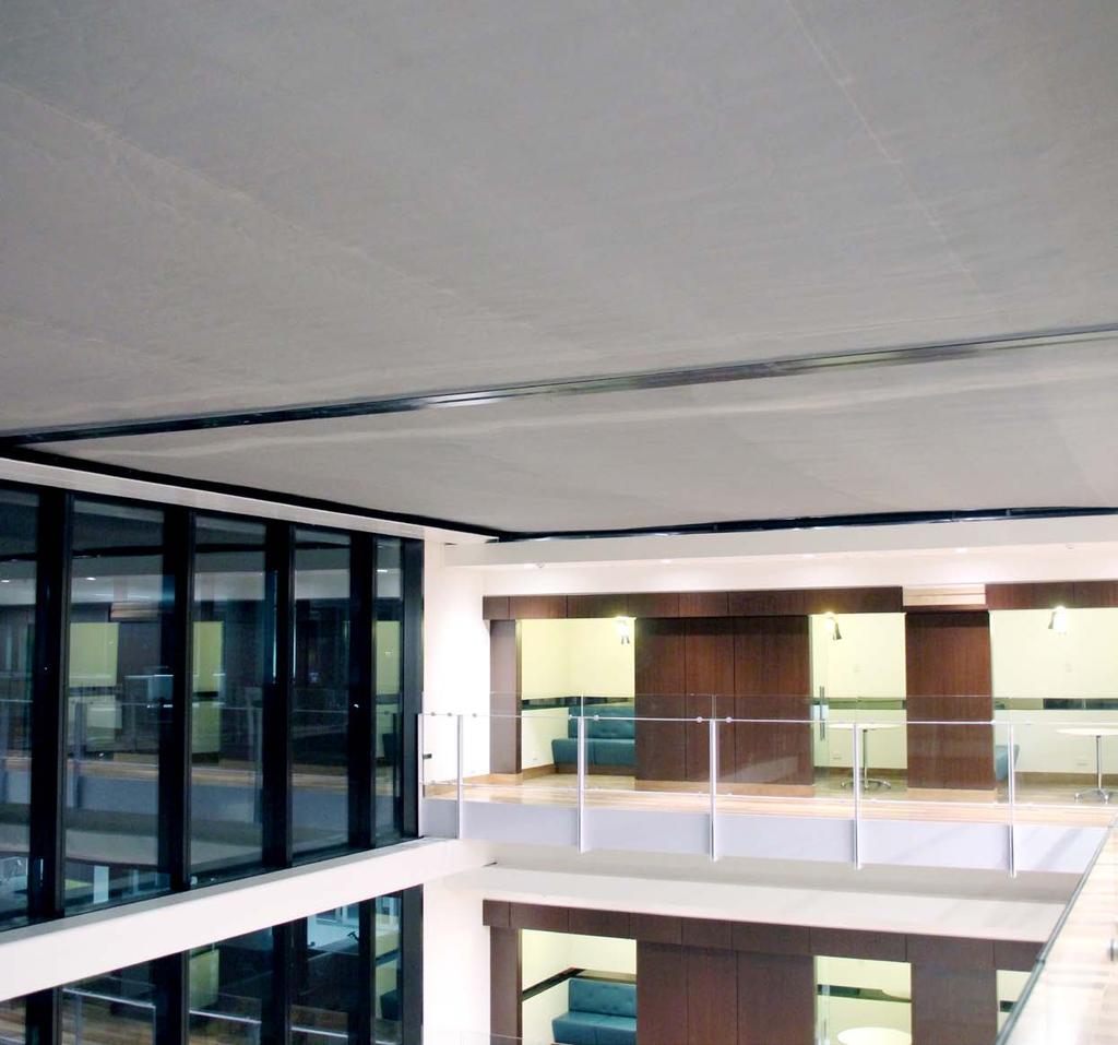 FIREMASTER NVS HORIZONTAL The horizontal range of fire curtains Coopers Fire offer an alternative way to close off stairwells and atriums.