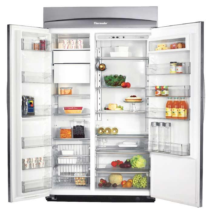 for both the freezer and fresh food compartments.