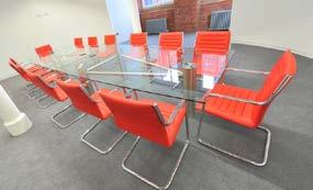 elegant modern design suitable for contemporary or traditional boardrooms.