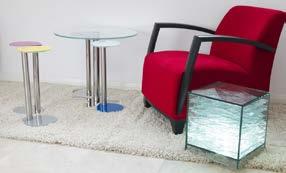 The Stamp range features practically designed products such as table nests that provide functional space saving as
