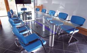 Construct boardroom table from Futureglass is a piece of