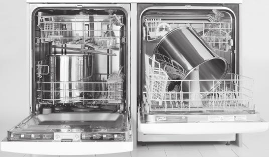 Addresses Capacity Several Ways* Consumers think of dishwasher capacity two ways by the number of place settings that can fit