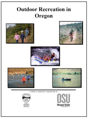 2011 Oregon Statewide Outdoor Recreation Survey Methodology Internet preference approach Mail invitation to complete internet survey.