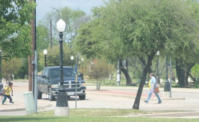 Sidewalks, LED lighting and trees will be installed on each side of the Parkway.