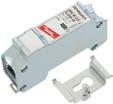 BLITZDUCTOR The DIN rail mounted and energy-coordinated combined arrester protects unearthed d.c. supply systems.
