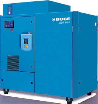 The complete solution: SDF compressed air station with integral dryer and frequency control Free air delivery: 1.34 18.