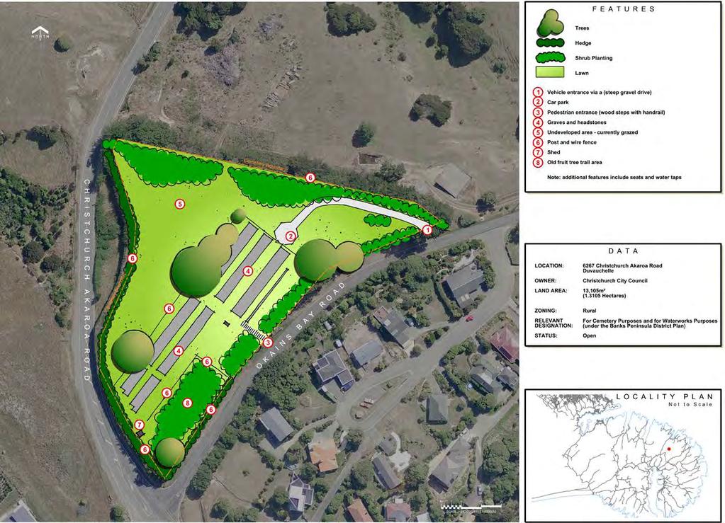Existing Duvauchelle Cemetery Plan June 2013 76