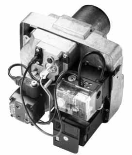 Fig. 21. Electro Oil Inter B9B Burner. (15/19 model) Locking screw Combustion head Combustion Head A 2 mm Spark gap 2-2.
