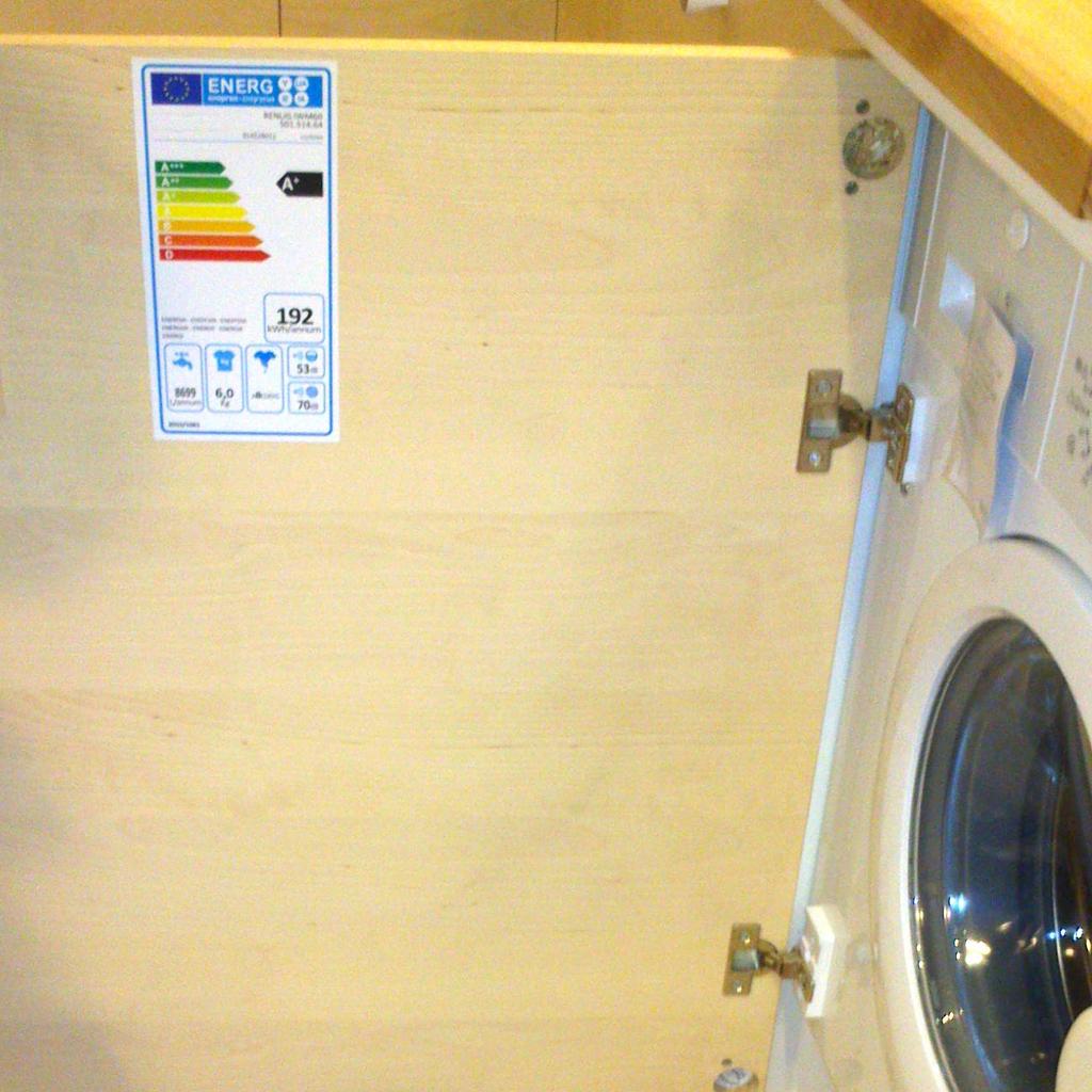 Washer driers It can be noted that this is the only remaining product category with the old energy label being still used.