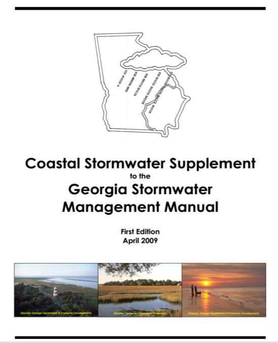 Stormwater Management Manual Initially Adopted the Coastal Stormwater