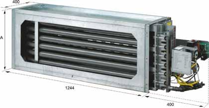 RHC gas fired heating coils RHC 8000 : 8030.06 8090.18 RHC 8000 Gas Fired Heating Coils Model 8030.06 8045.09 8060.12 8075.15 8090.