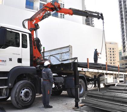 Everbuild, having a very strong and reliable logistics services and