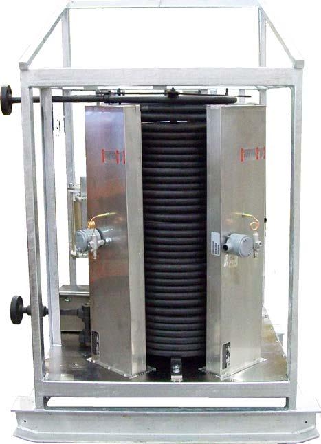 External Enclosures Cata-DyneTM WX Gas Catalytic Heater Infrared radiant energy provided by the silent Cata-Dyne WX Gas Catalytic Heater is NOx free providing the cleanest and quietest heating system