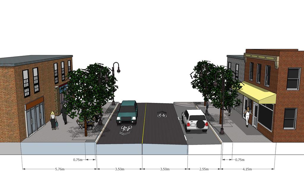 Current Proposal to Remove Parking on the North Side of St.