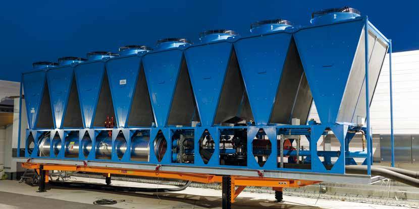 With their high-efficiency condensers, our air-cooled QUANTUM chillers meet even the most exact customer requirements.